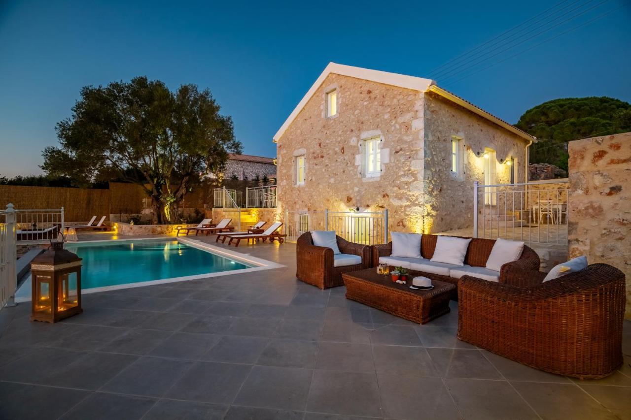 Fiscardo Luxury Stone Villa Alex ,With Sunset View! Fiskardo Exterior photo