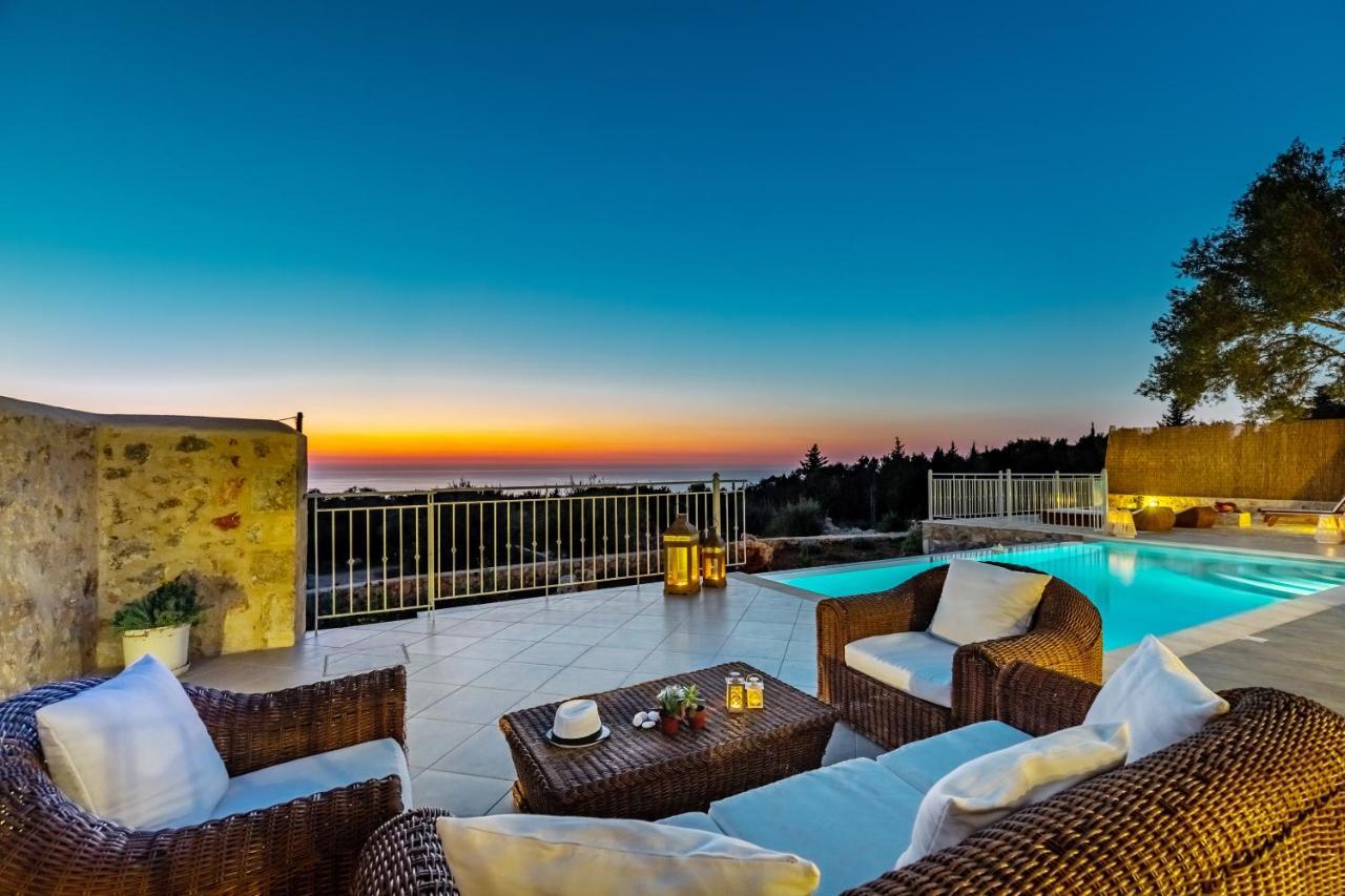 Fiscardo Luxury Stone Villa Alex ,With Sunset View! Fiskardo Exterior photo